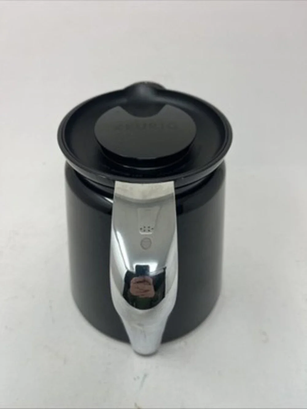 Keurig 2.0 Thermal Carafe - Black with Silver Handle Preowned Great Condition